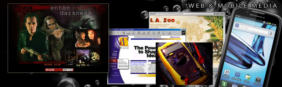 Web website and mobile game development